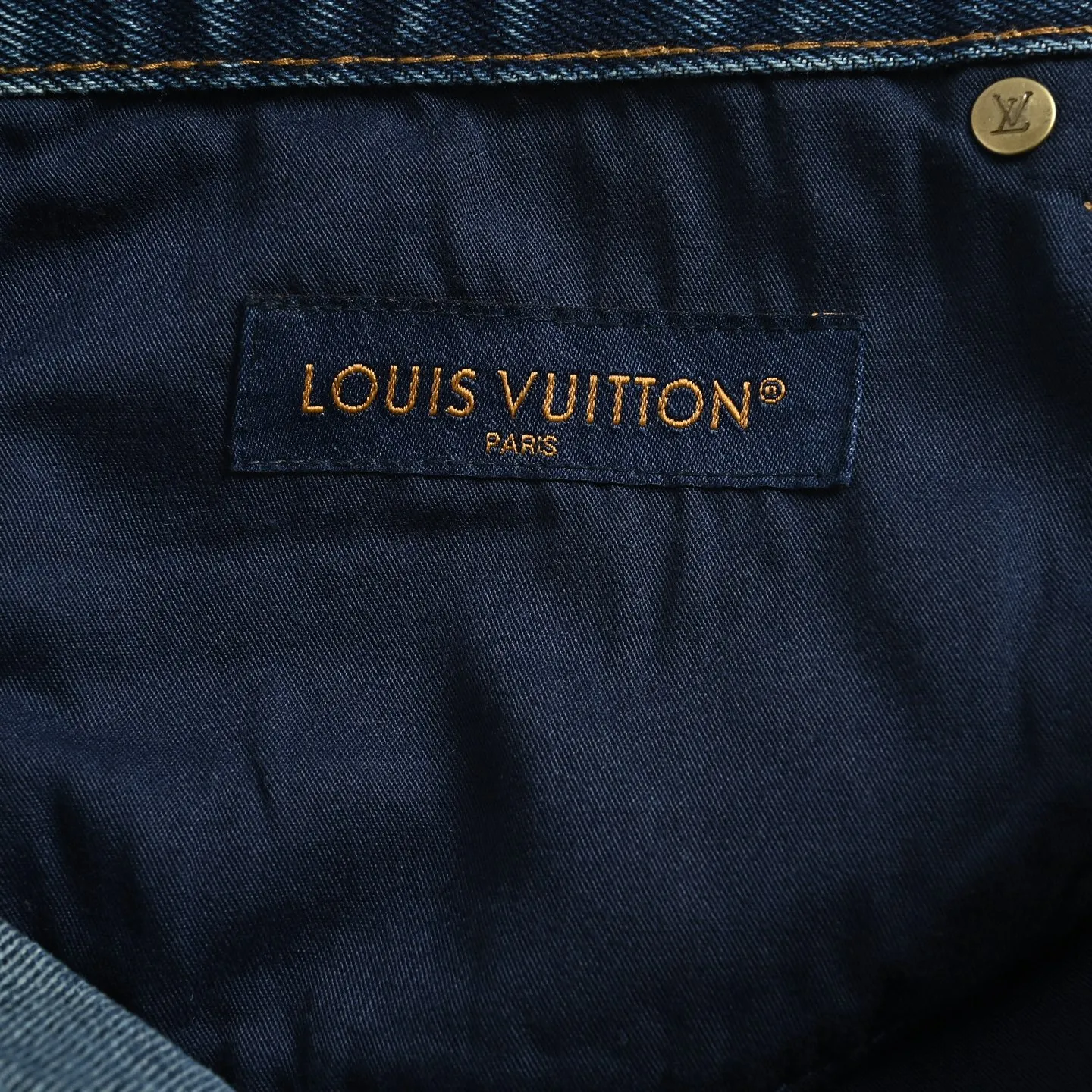 Louis Vuitton/Louis Vuitton cuffed presbyopic skateboard jeans